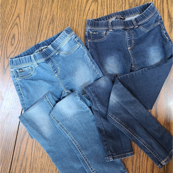 Jordache Girls Denim Jeggings Size M 7/8 bundle - Picture 2 of 8